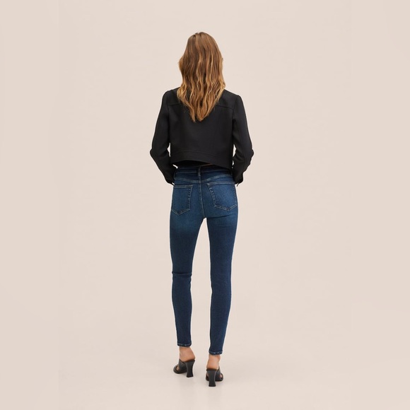 MANGO Soho high waist skinny jeans sz 10 nwot - Picture 3 of 8